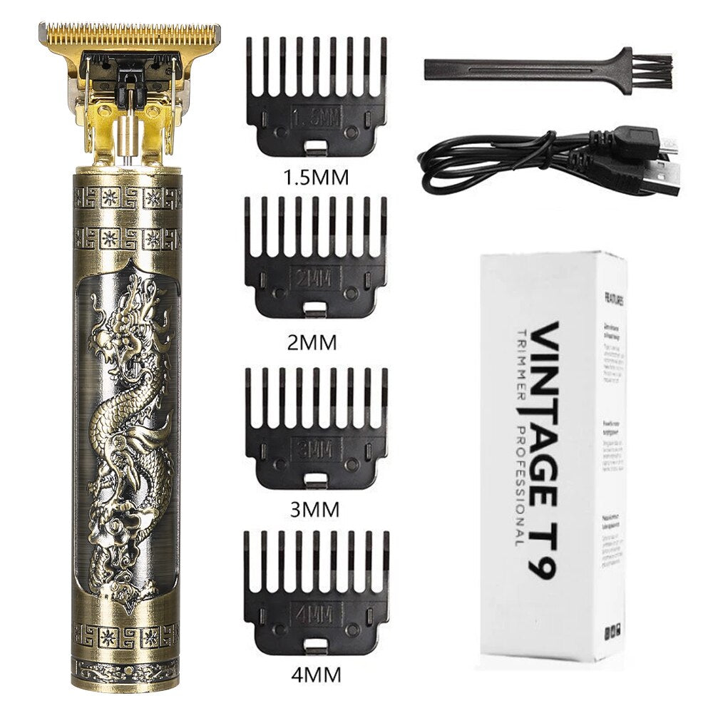 T9 USB Electric Hair Clipper For Men Hair Cutting Machine Rechargeable Man Shaver Trimmer Barber Technical Beard Trimmer