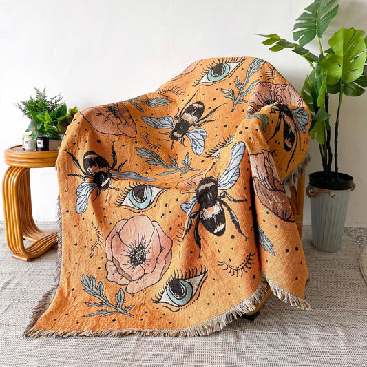 Sofa blanket tapestry Bohemian blanket leisure blanket cover blanket tassel blanket sofa towel thread blanket sofa cover blanket
